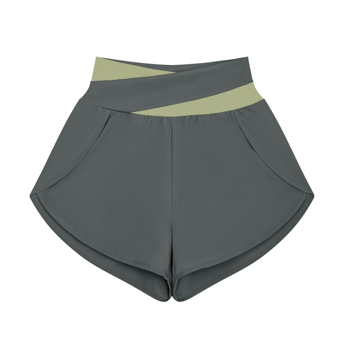 Strive Paneled Yoga Shorts