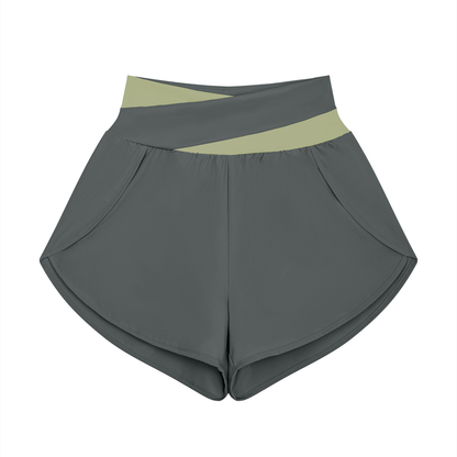 Strive Paneled Yoga Shorts