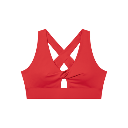 Strive Twist Front Sports Bra