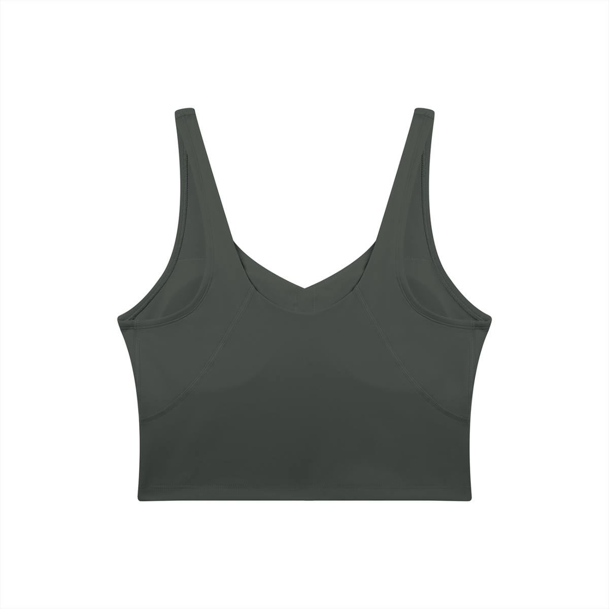 Cursive Cardinal Mooney Women's V-Neck Yoga Sports Bra