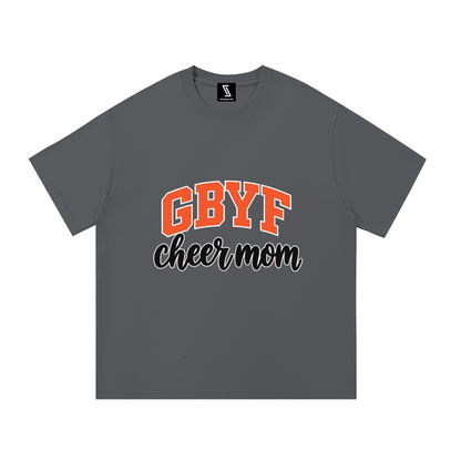 Cheer Mom Green Bulldogs Essential Cotton T-Shirt