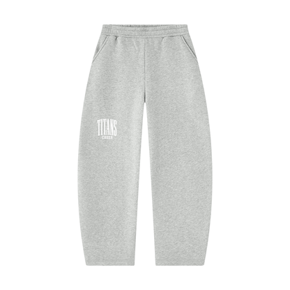 Unisex Barrel Leg Sweatpants