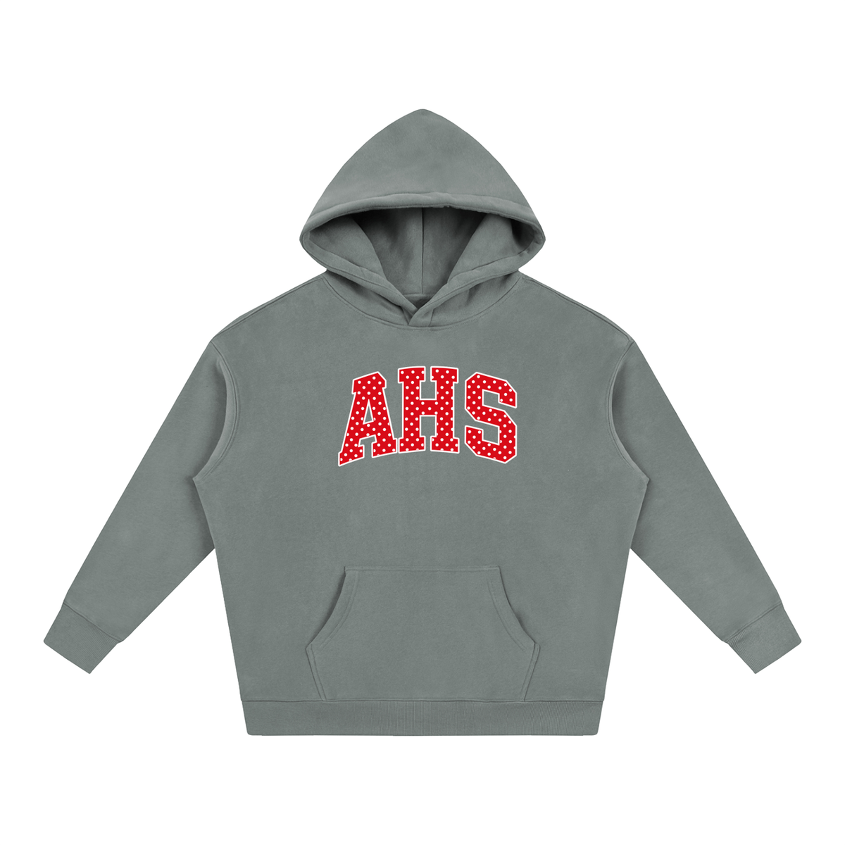 Polka Dot Artesia Oversize Fleeced Hoodie