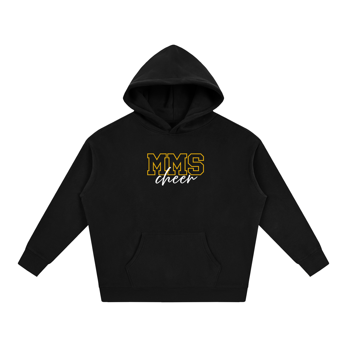 Cursive Front Maysville Oversize Fleeced Hoodie