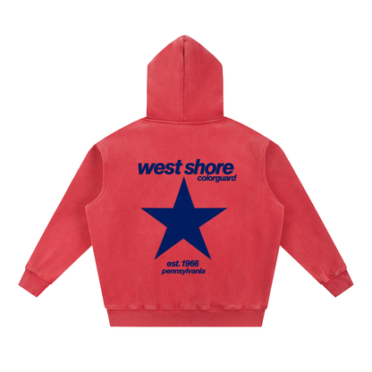 Big Star West Shore Snow Wash Fleece Oversize Hoodie