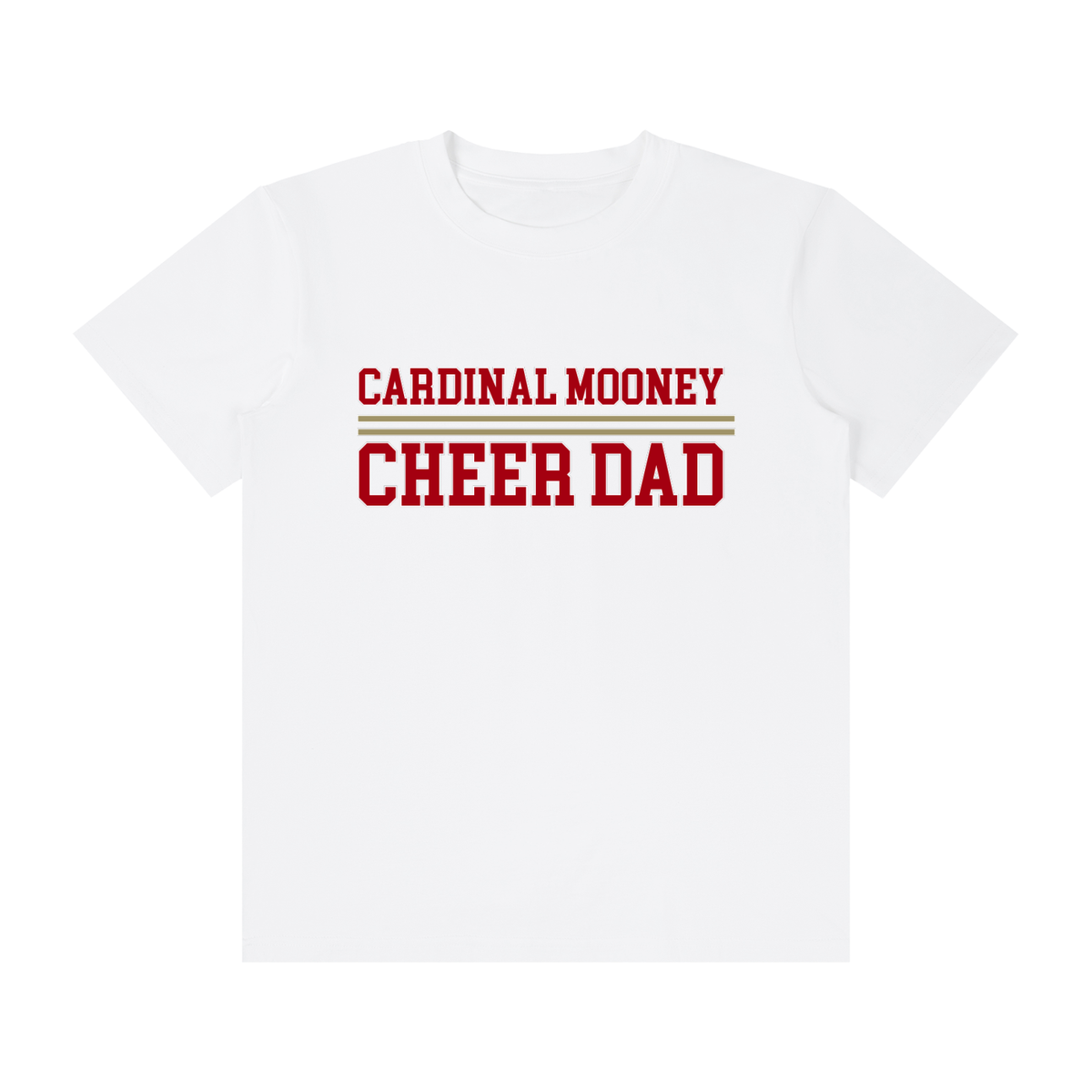 DAD Unisex Classic Crew Neck Cotton T-Shirt
