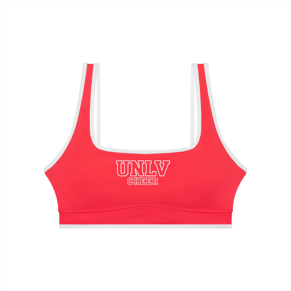 Basic 4 UNLV Women's Color Block Yoga Sports Bra