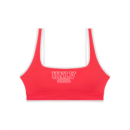 Basic 4 UNLV Women's Color Block Yoga Sports Bra