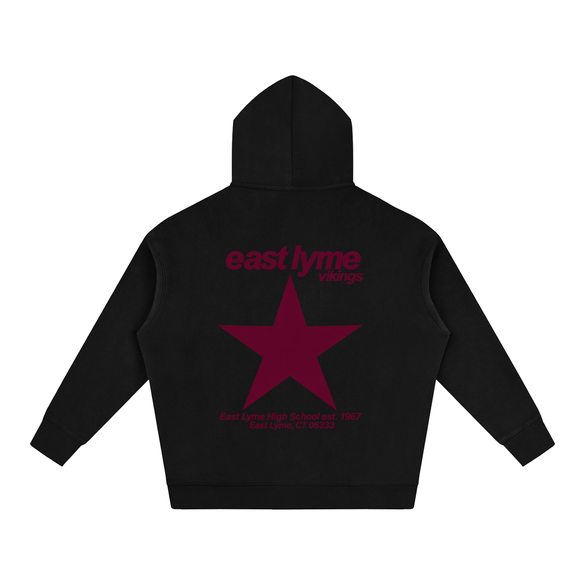 Big Star East Lyme Oversize Fleeced Hoodie