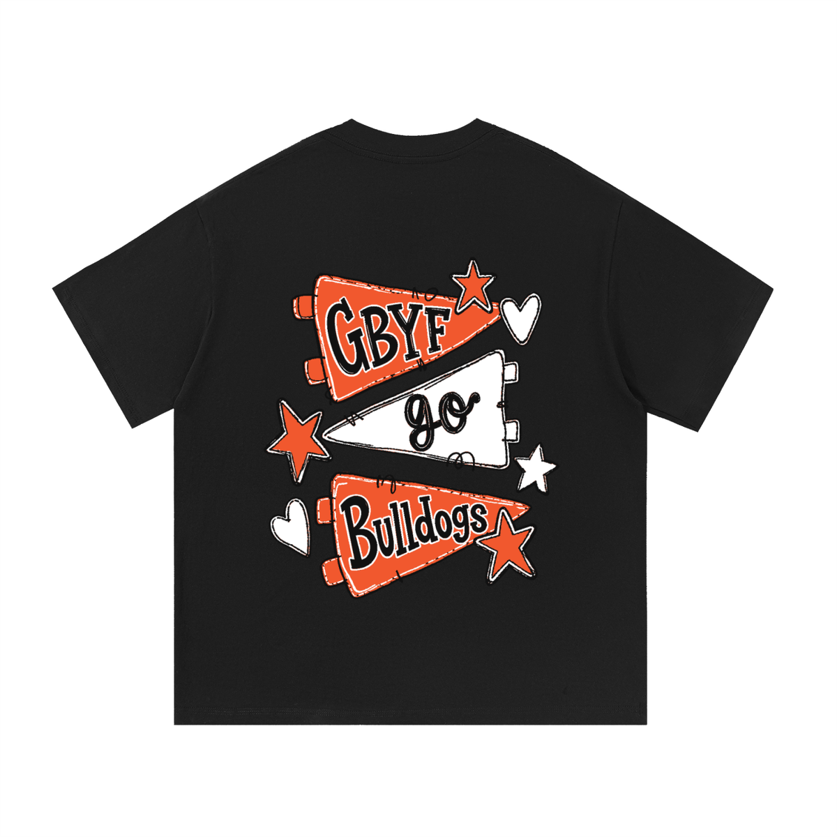 Lets Go Green Bulldogs Essential Cotton T-Shirt