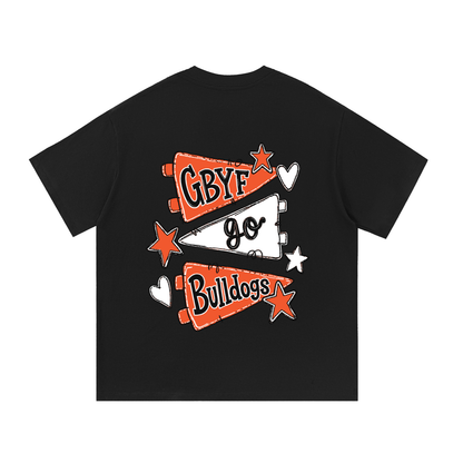 Lets Go Green Bulldogs Essential Cotton T-Shirt
