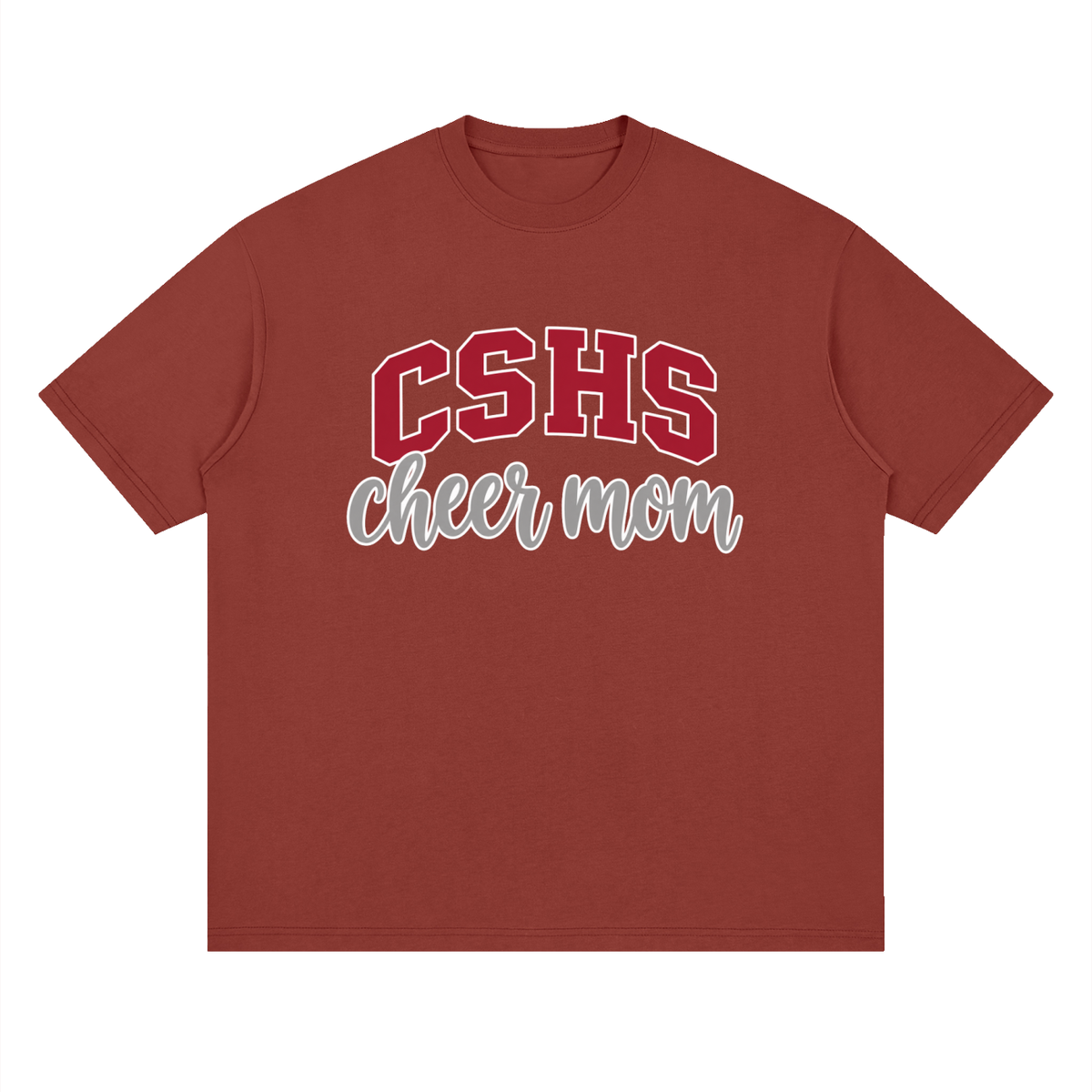 Cheer Mom Chatfield Oversized Drop Shoulder T-Shirt