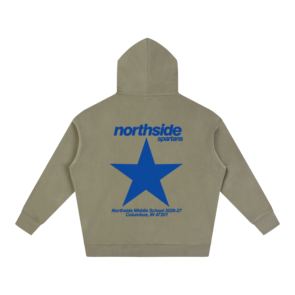 Big Star Northside Oversize Fleeced Hoodie