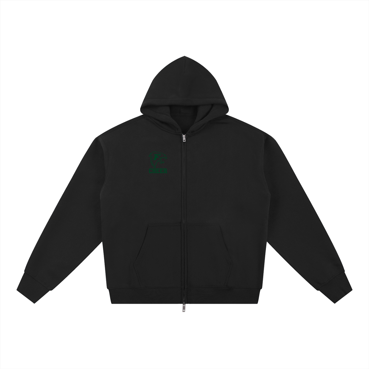 Simple St Vincent Ferrer Essential Fleece Zip-Through Hoodie