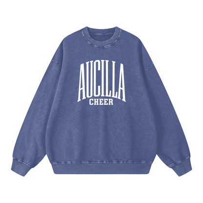 Basic 3 Aucilla Snow Washed Oversized Sweatshirt
