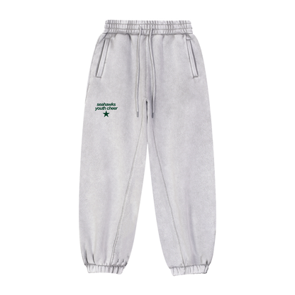 Big Star Front Seahawks Fleeced Jogger Sweatpants