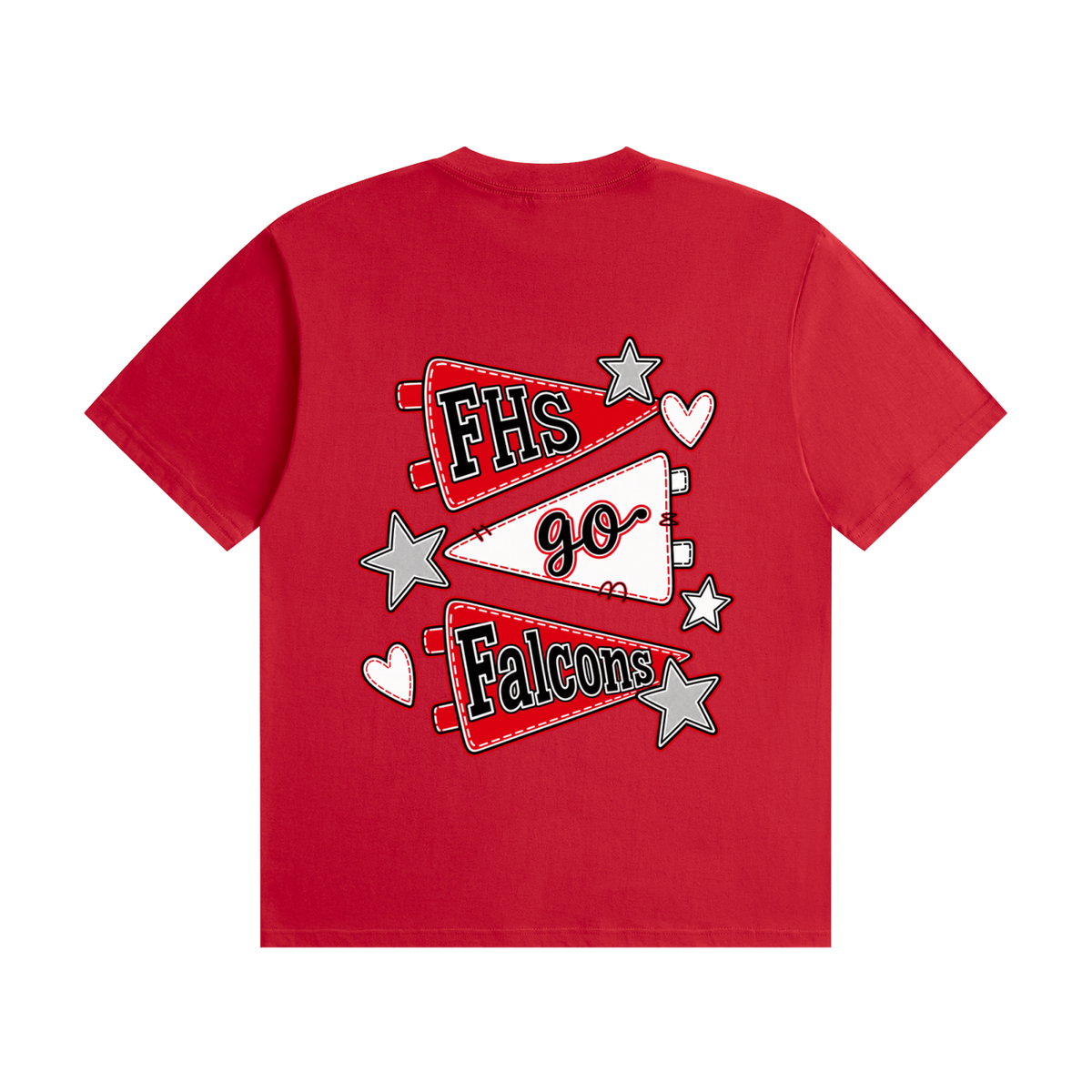 Lets Go Fitch Unisex Seamless Cotton T-Shirt