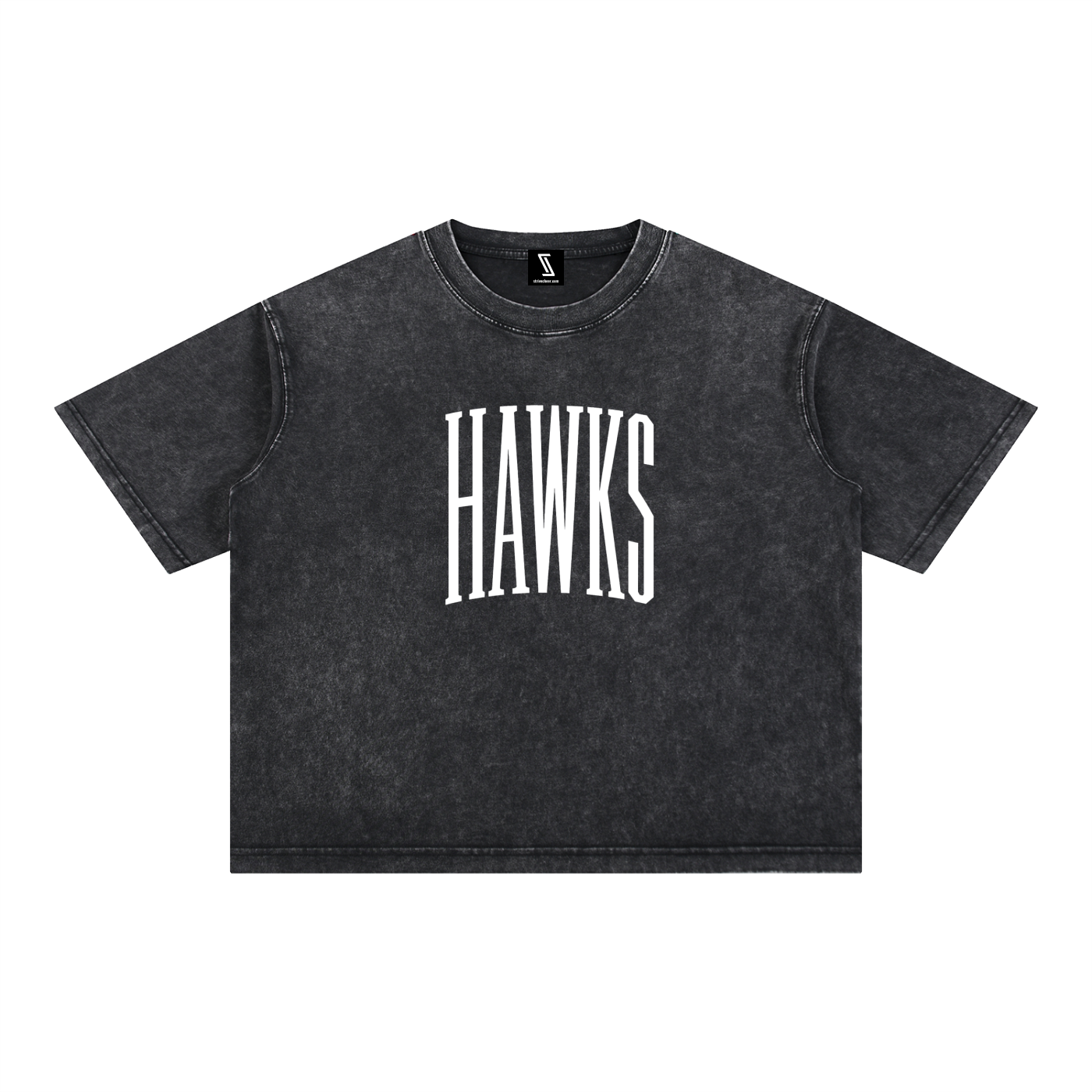 Mineral Wash Boxy Cotton T-Shirt