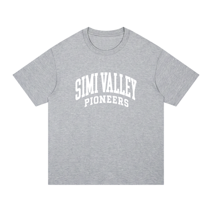 Basic 2 White Simi Valley Unisex Regular Fit Cotton T-Shirt