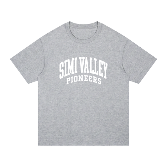 Basic 2 White Simi Valley Unisex Regular Fit Cotton T-Shirt