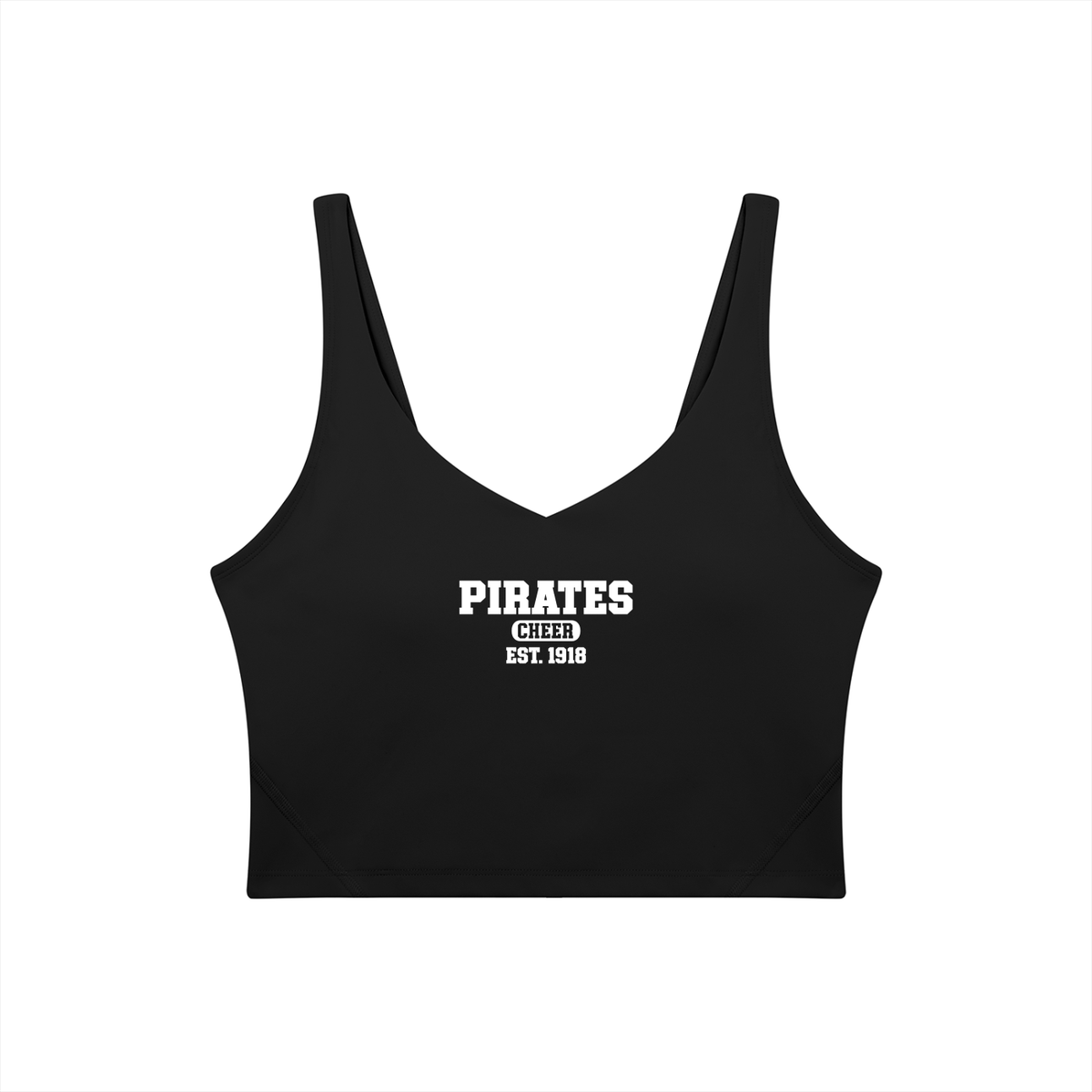 Old School Cyprus Women's V-Neck Yoga Sports Bra