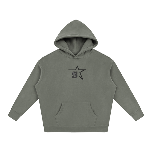 Vector Star Front Sayville Oversize Fleeced Hoodie