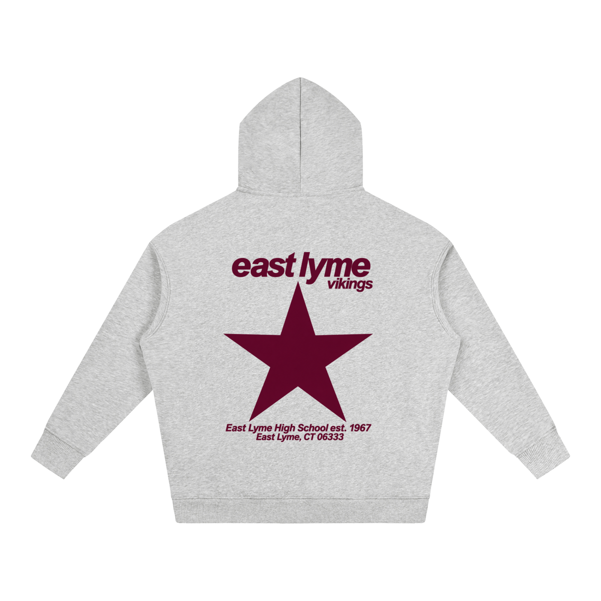 Big Star East Lyme Oversize Fleeced Hoodie