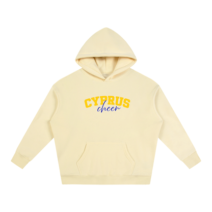 Cyprus Cursive Oversize Fleeced Hoodie