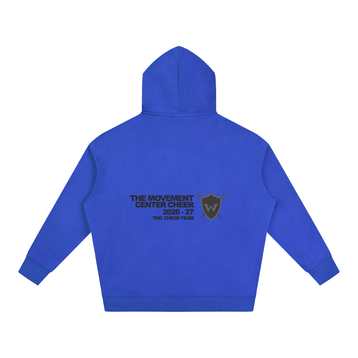 Vector Star Front Taylorsville Oversize Fleeced Hoodie