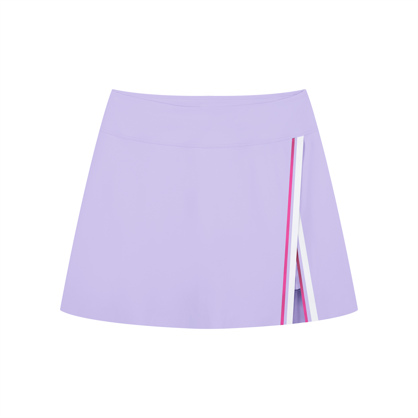 Strive Contrast Panel Slit Skirt