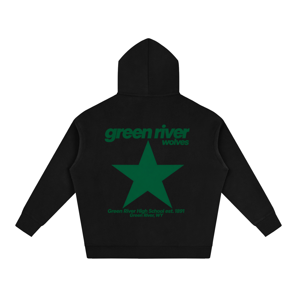 Big Star Green River Oversize Fleeced Hoodie