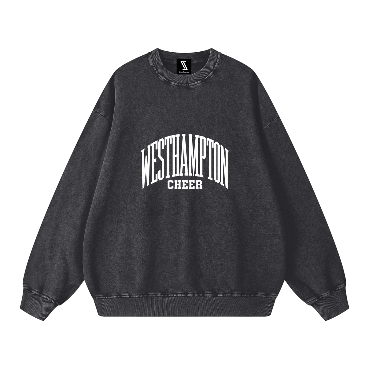 Basic 3 Westhampton Snow Washed Oversized Sweatshirt