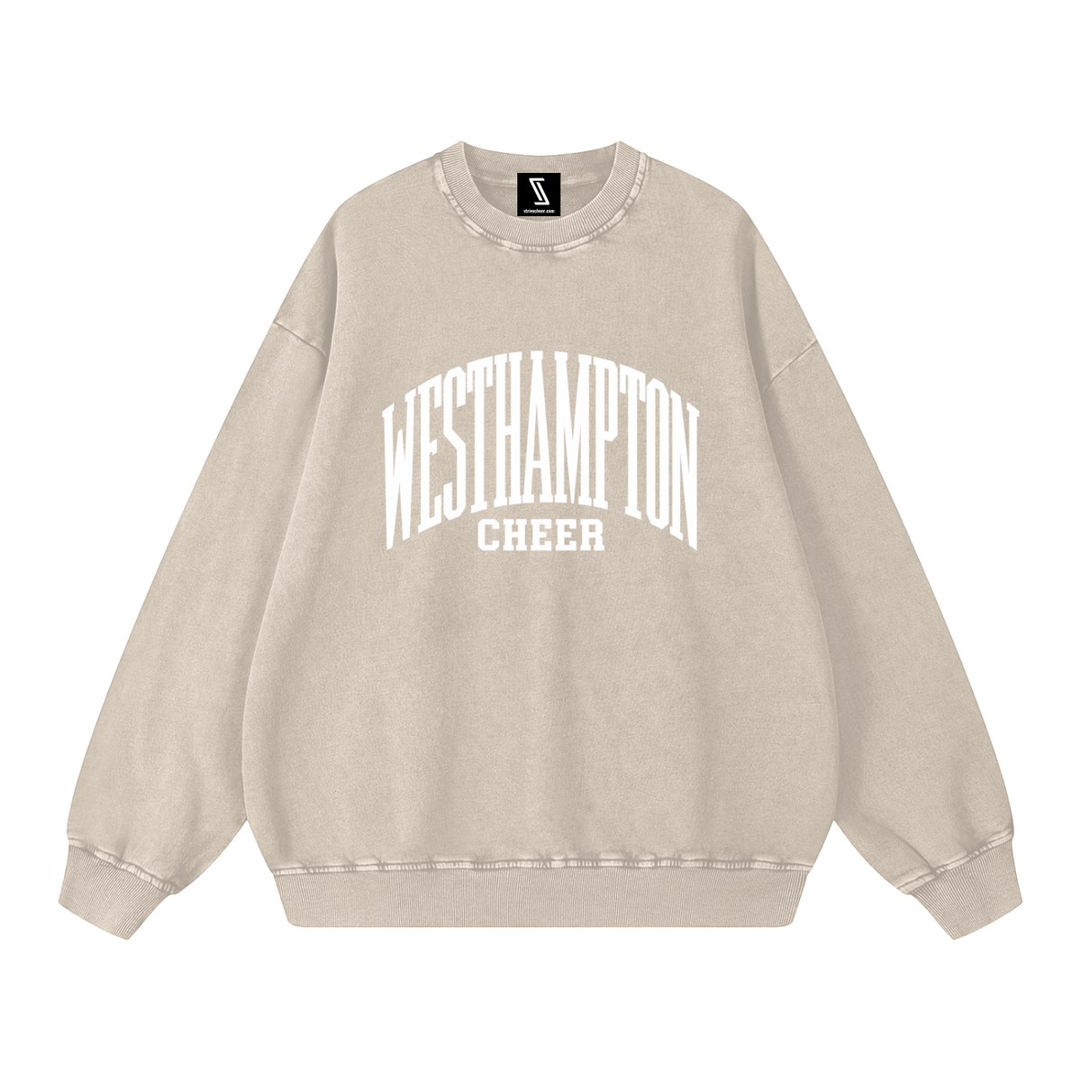 Basic 3 Westhampton Snow Washed Oversized Sweatshirt