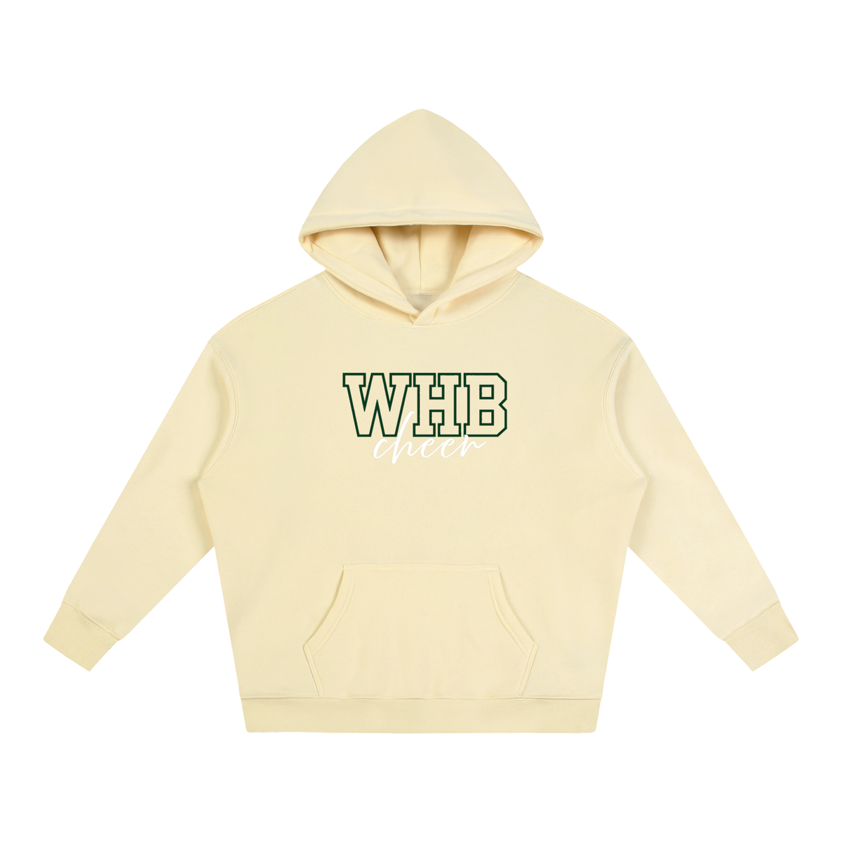 Cursive Front Westhampton Oversize Fleeced Hoodie