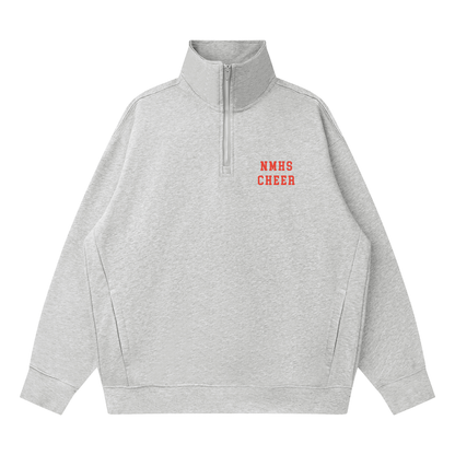 Quarter-Zip Drop Shoulder Sweatshirt
