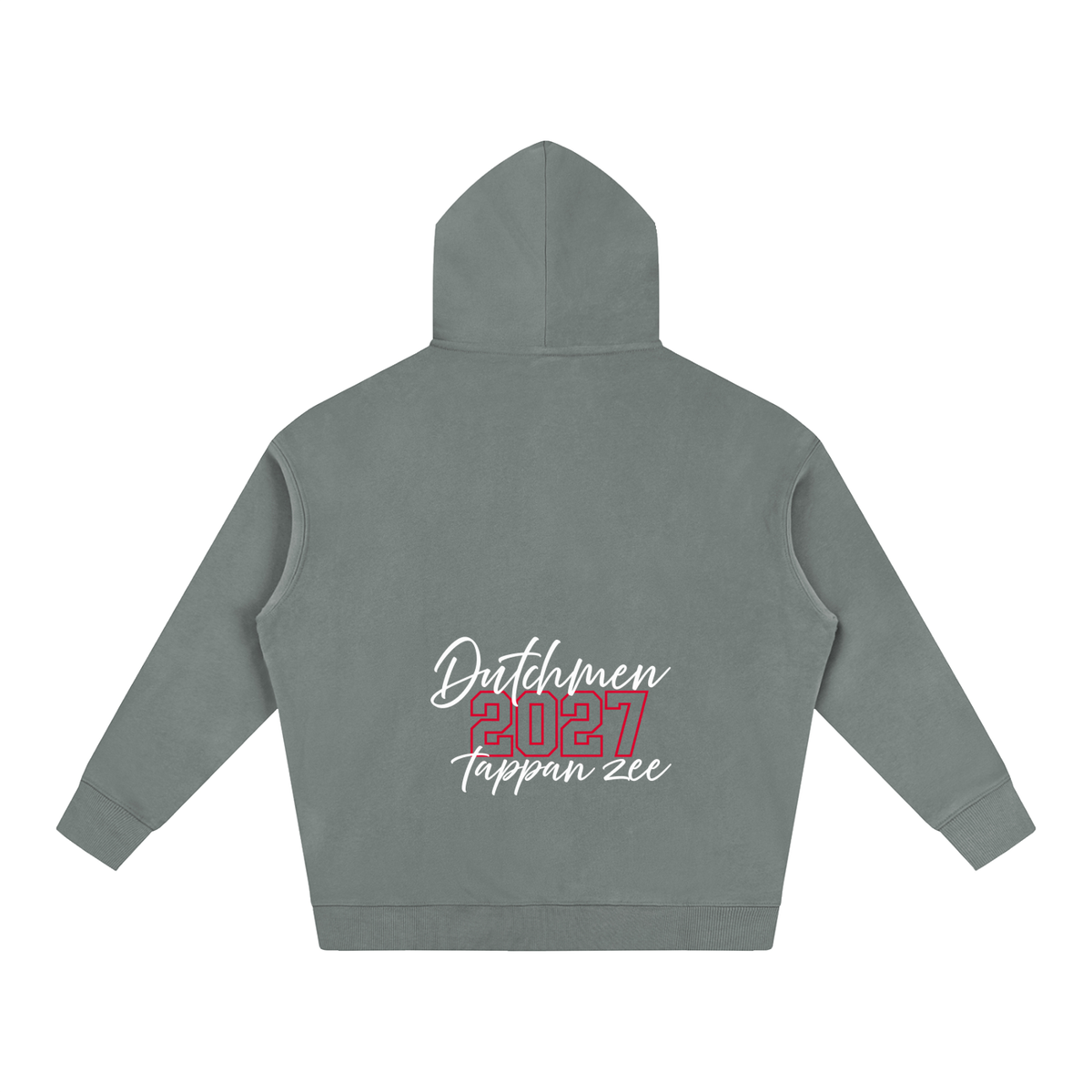 Cursive Front Tappan Zee Oversize Fleeced Hoodie