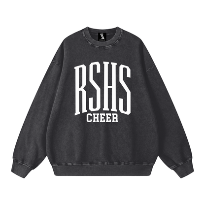 Snow Washed Oversized Sweatshirt