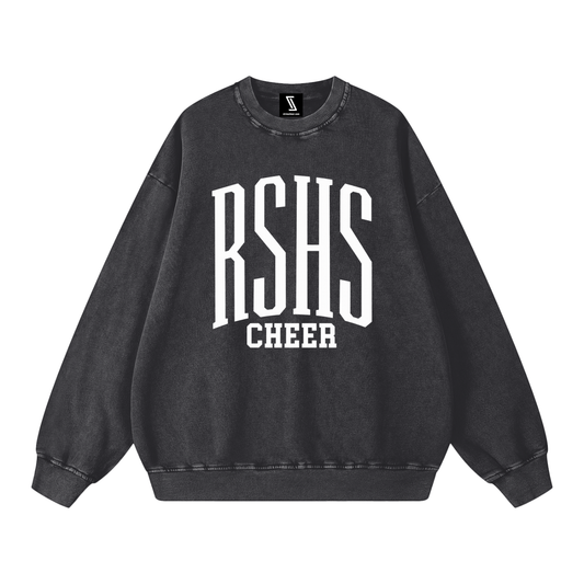 Snow Washed Oversized Sweatshirt