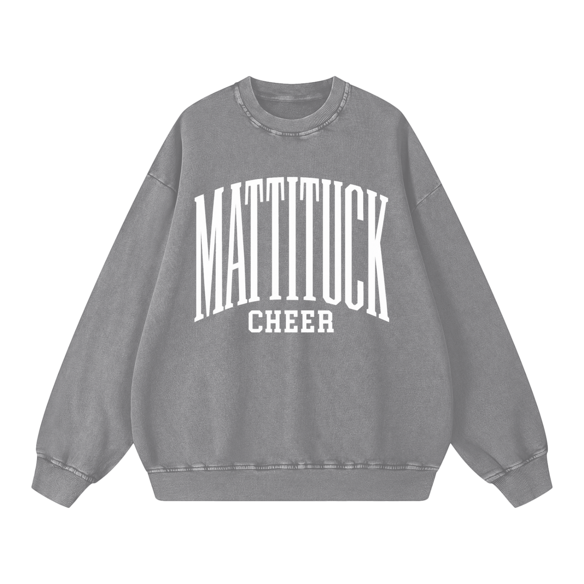 Basic 3 Mattituck Snow Washed Oversized Sweatshirt