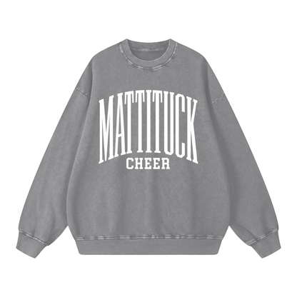 Basic 3 Mattituck Snow Washed Oversized Sweatshirt