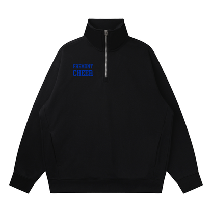 Quarter-Zip Drop Shoulder Sweatshirt