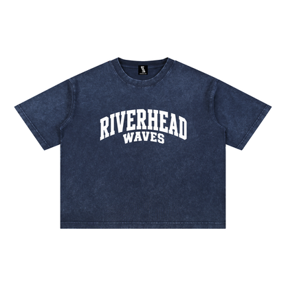 Mineral Wash Boxy Cotton T-Shirt