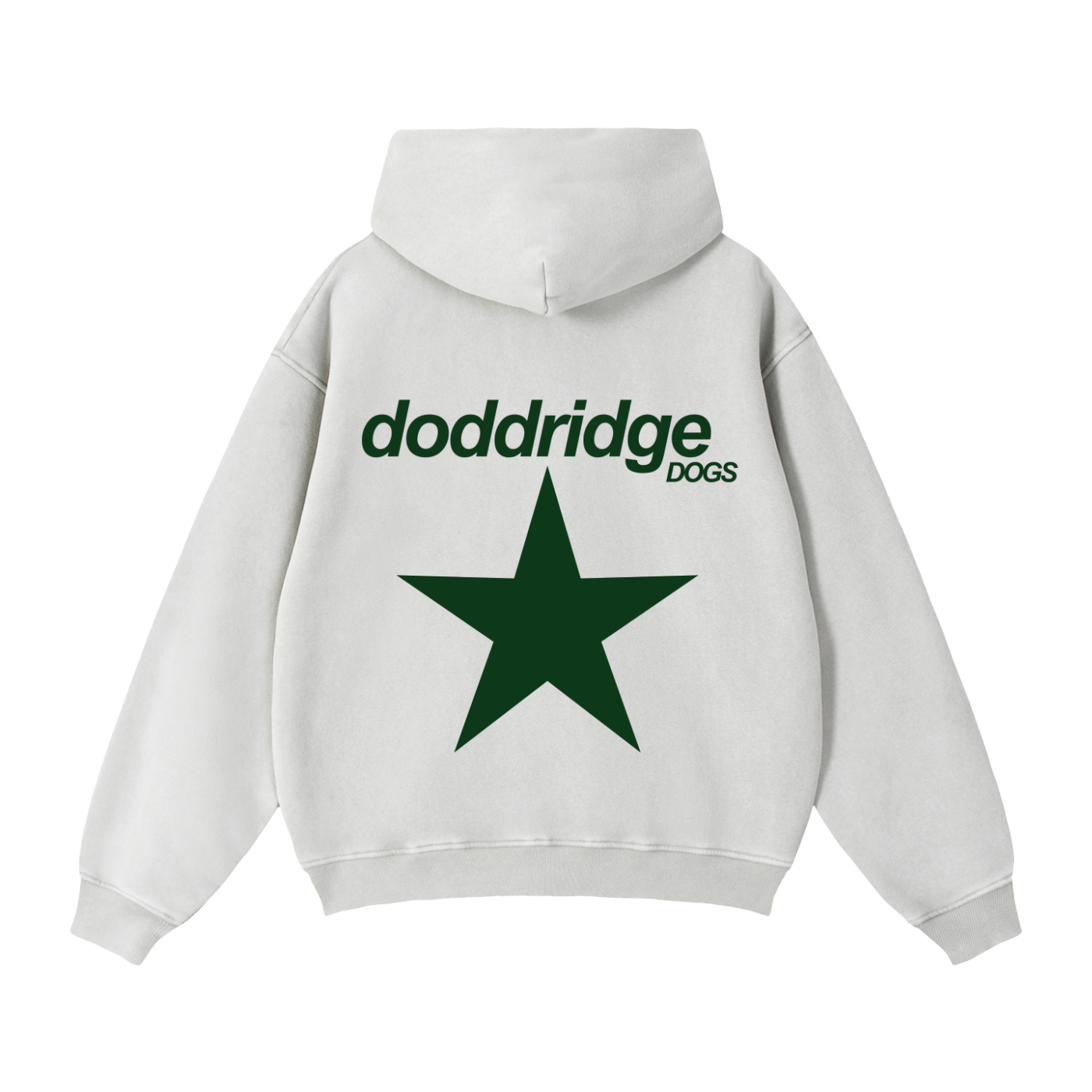 Zip-Through Boxy Fleece Hoodie