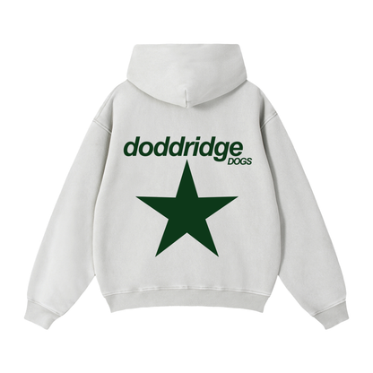 Zip-Through Boxy Fleece Hoodie