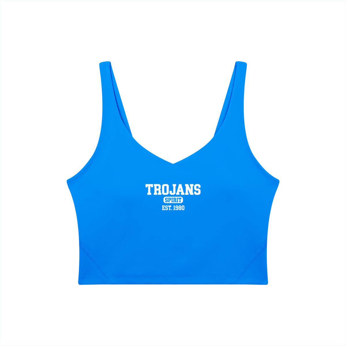 Old School Silver Valley Women's V-Neck Yoga Sports Bra