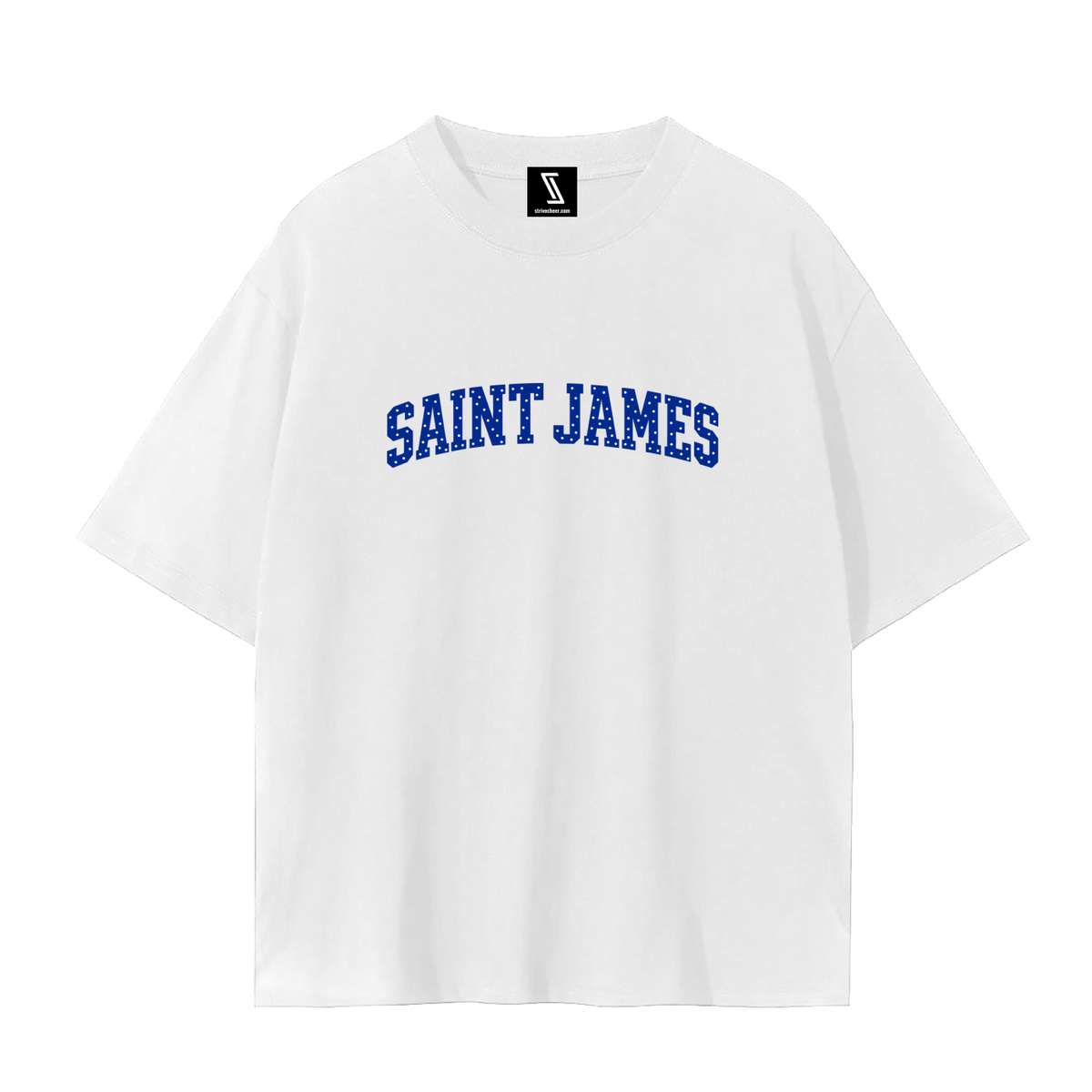 Polka Dot Saint James Unisex Seamless T-Shirt