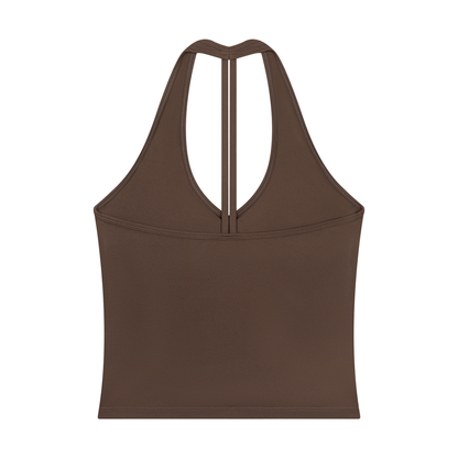 Strive Halter V-Neck Tank
