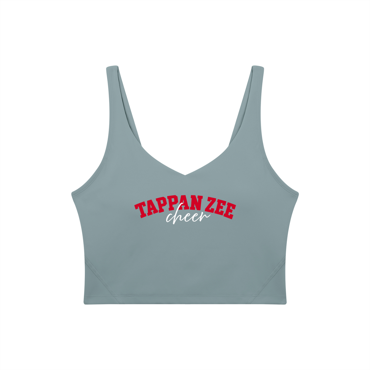 Cursive Tappan Zee Women's V-Neck Yoga Sports Bra