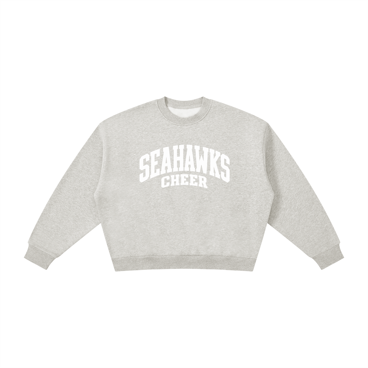 Seahawks Boxy Fleece Crewneck Sweatshirt
