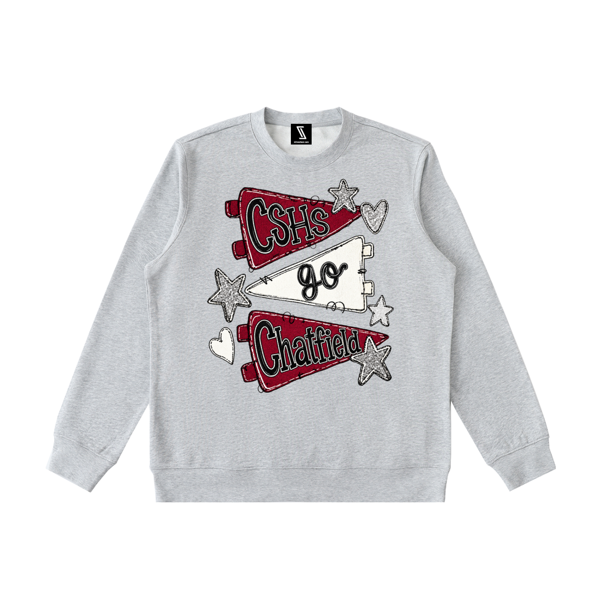 Lets Go Chatfield Essential Heavyweight Crewneck Sweatshirt
